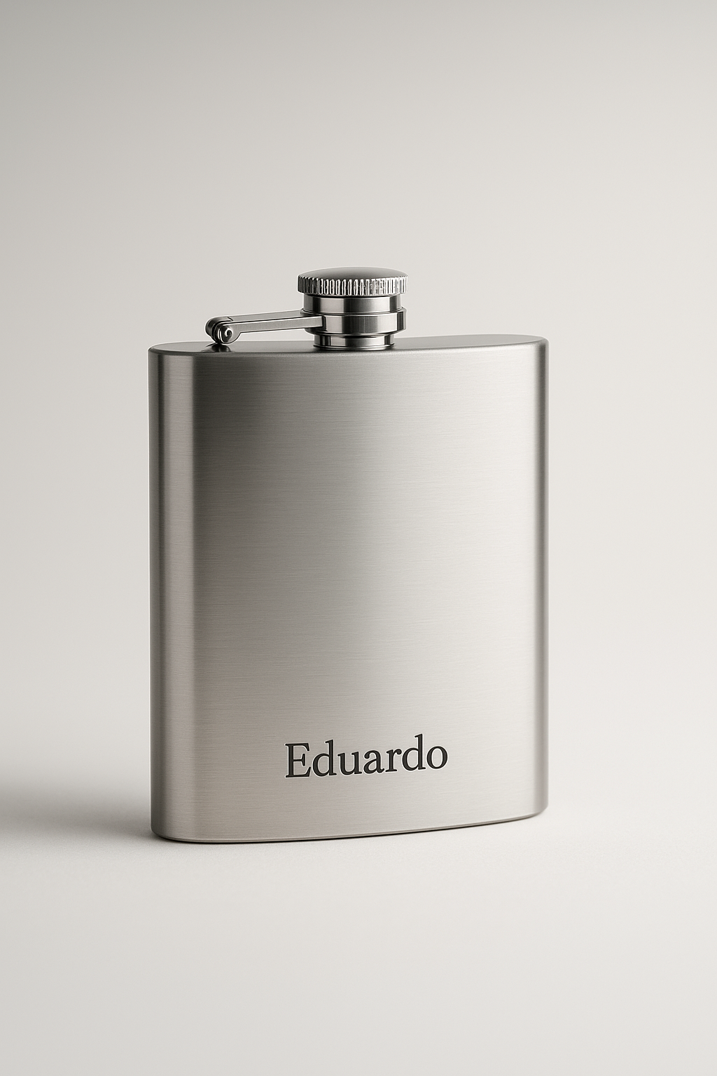 Garrafa em aço inoxidável personalizado com nome, ideal para oferta masculina