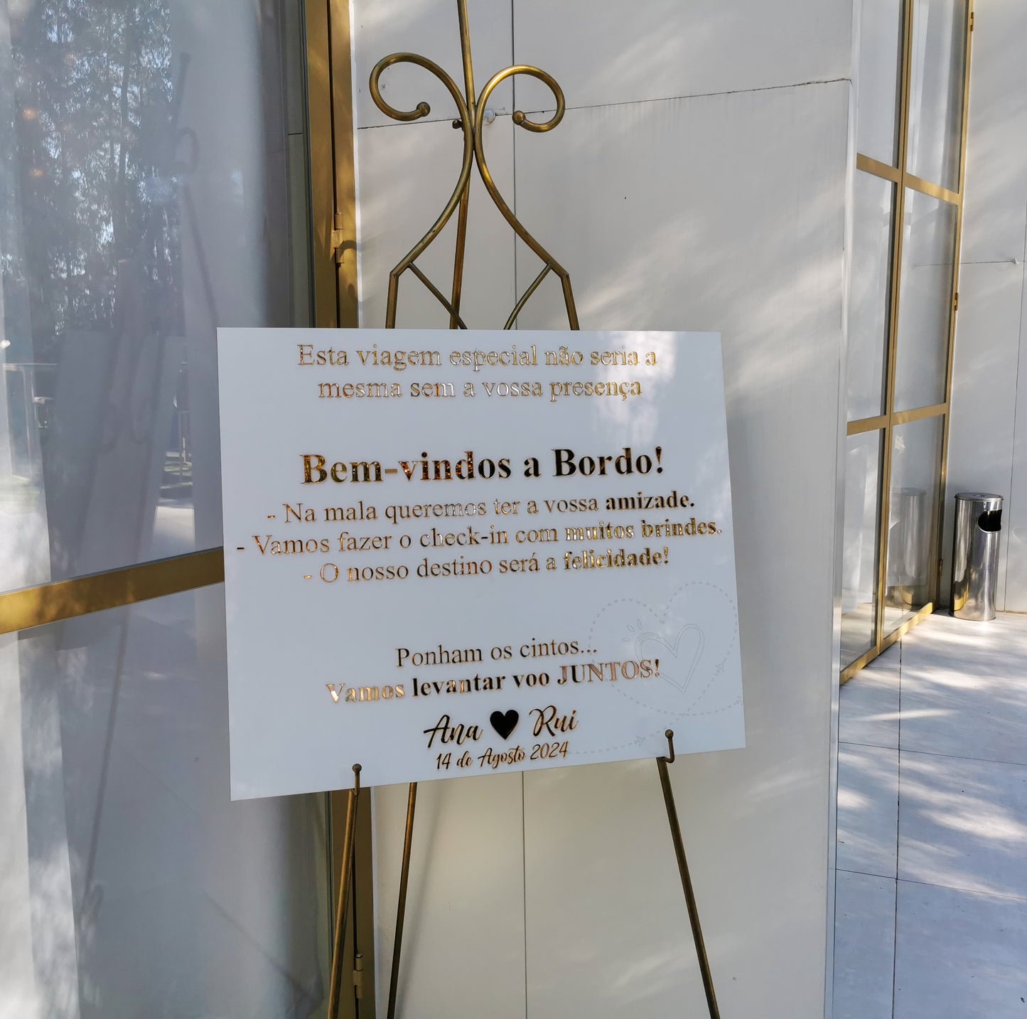Señal de entrada a la granja