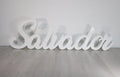 Nome Personalizado em Madeira