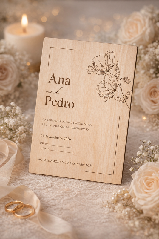 convite de casamento em madeira

convite de casamento personalizado

convite de casamento gravado a laser

convite casamento elegante madeira

convites de casamento originais

convite casamento madeira bétula

convite casamento artesanal portugal

convite casamento floral madeira