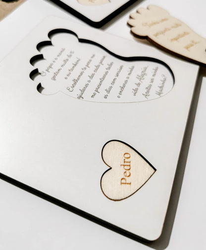 Convite Pé Padrinhos