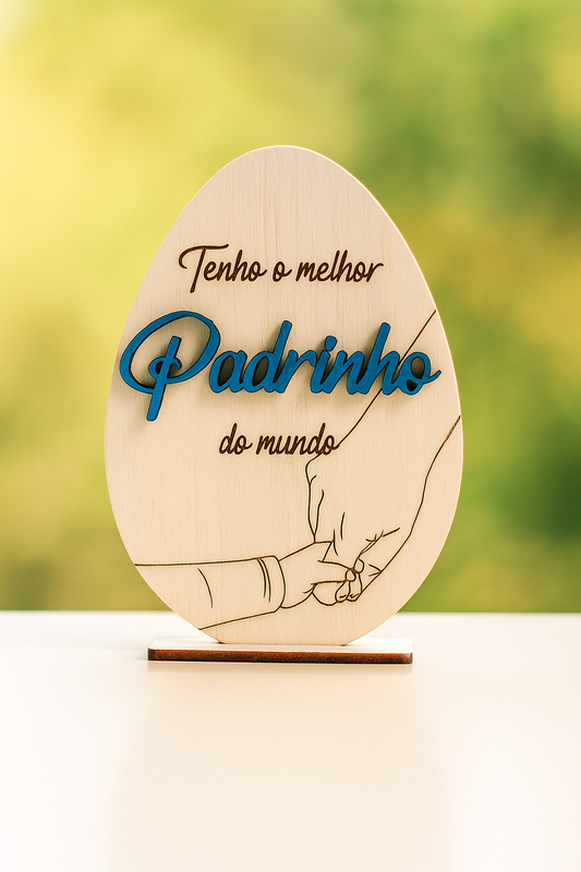 Ovo Moldura Dia dos Padrinhos