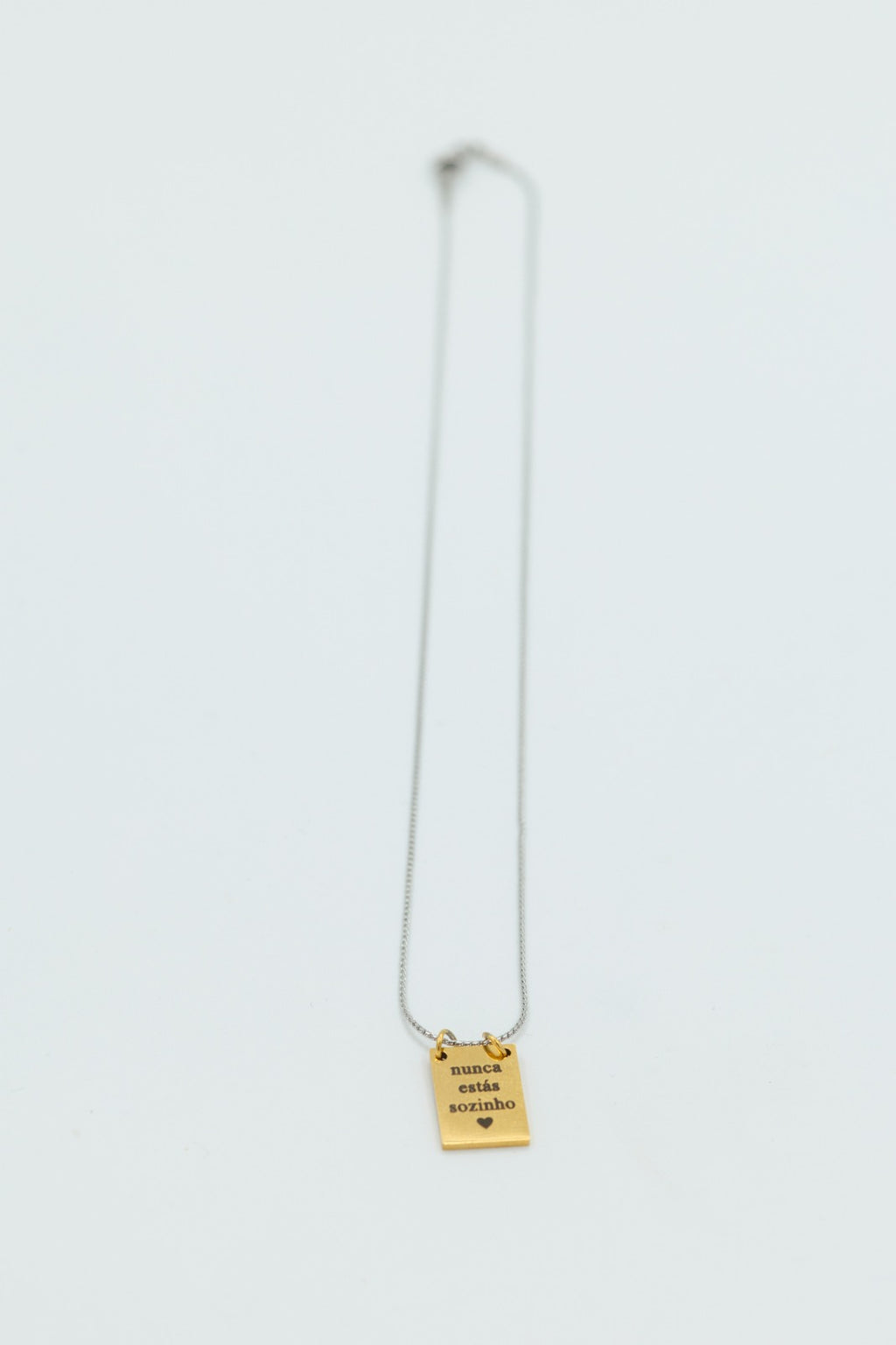 Colar Em Aço Inoxidável Dourado
