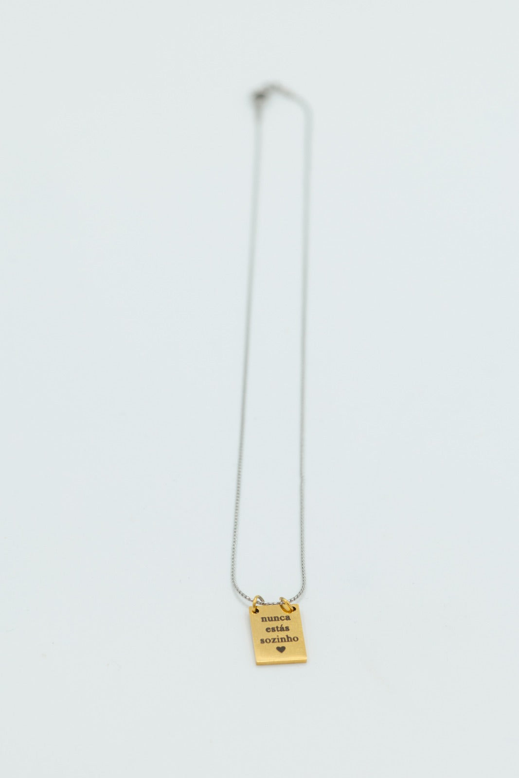 Colar Em Aço Inoxidável Dourado