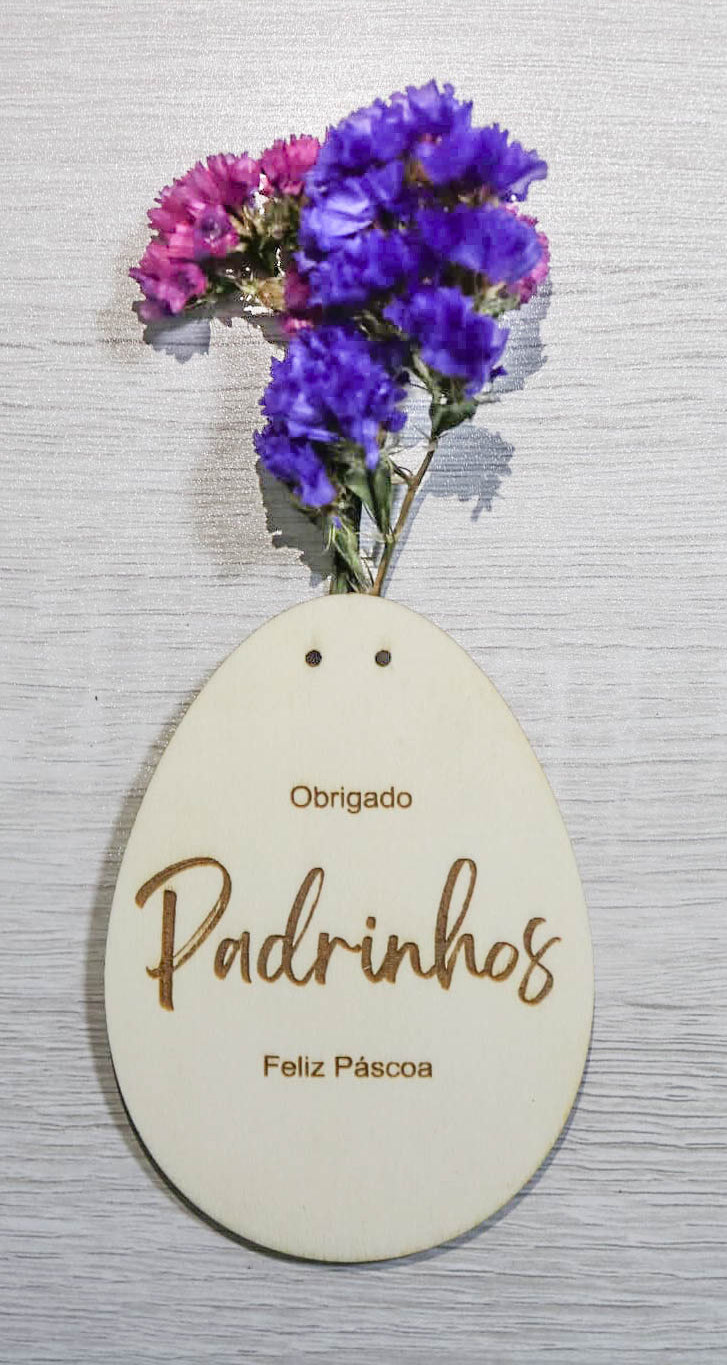 Ovo para decoração de Ramo para Padrinhos