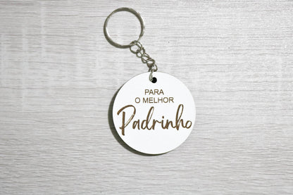 Porta-chave Dia dos Padrinhos