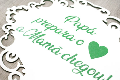 Placa de entrada Casamento